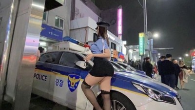 도심 한복판 여경클라스 ㄷㄷㄷㄷㄷ